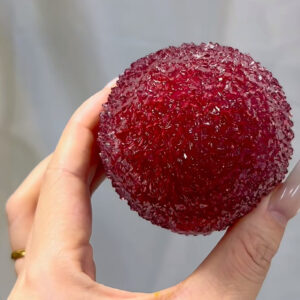 Red Cherry Crystal Slushy Ball (Zero bounce-back) Squish Fidget Toy