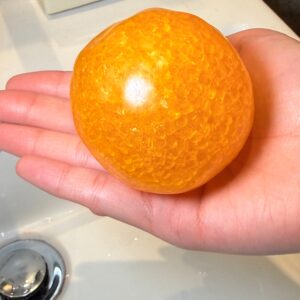 Juicy Orange Beaded Ball (Zero bounce-back) Squishy Fidget Toy