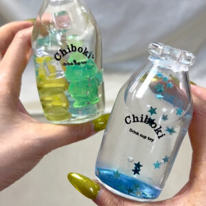 Galaxy(Galaxy Burst) + Hinatsu Bottle Squishy Fidget Toy