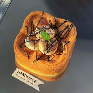 Banana Tart Squishy Fidget Toy