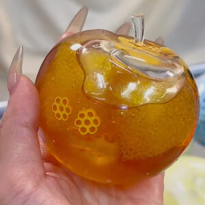 Honey Comb Apple Squishy Fidget Toy