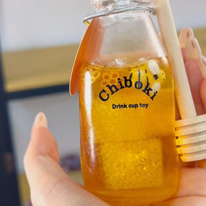 Honey Comb Squishy Bottle Fidget Toy