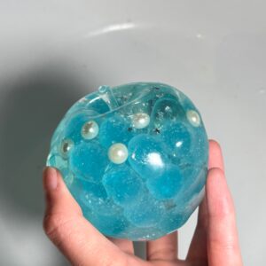 Blue Ocean Crystal Ball Apple (Zero bounce-back) Squishy Fidget Toy