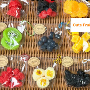 Little Fruit Squishy KeyChain Fidget Toy