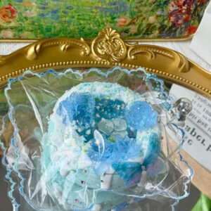 Blue Crystal Wishing Well Squishy Fidget Toy