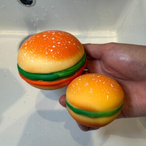 Crunchy Hamburger (Zero bounce-back) Squishy Fidget Toy