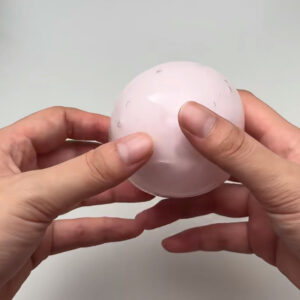 Pink Cracking Wax ball Squishy Fidget Toy(Can’t Guarantee Perfect Uncracked Delivery)